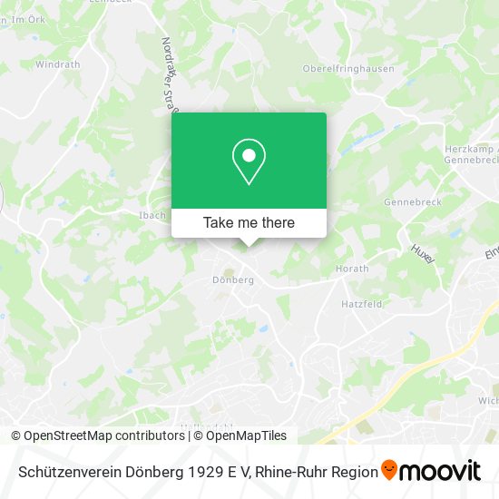 Schützenverein Dönberg 1929 E V map