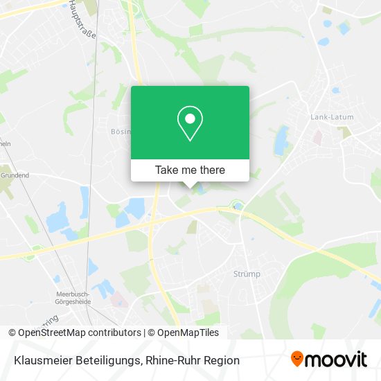 Klausmeier Beteiligungs map