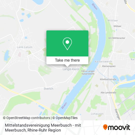 Mittelstandsvereinigung Meerbusch - mit Meerbusch map