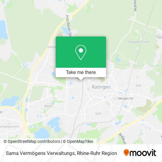 Sama Vermögens Verwaltungs map