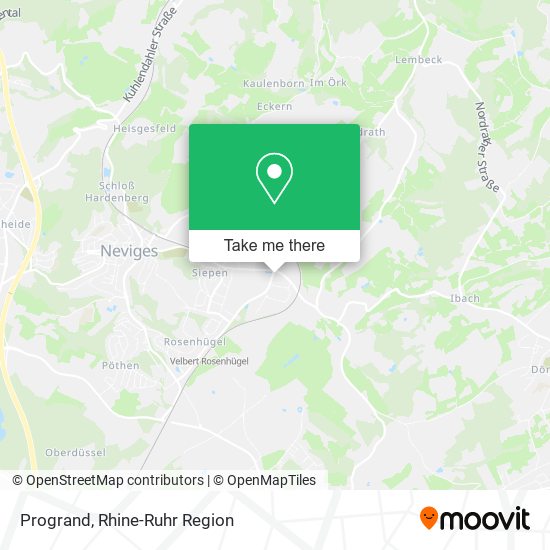 Progrand map