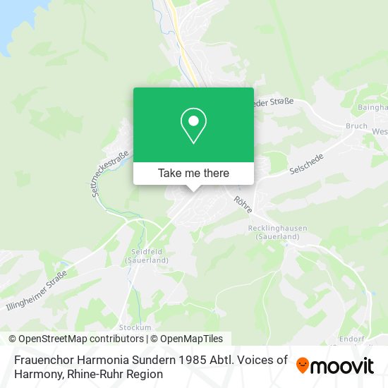Frauenchor Harmonia Sundern 1985 Abtl. Voices of Harmony map