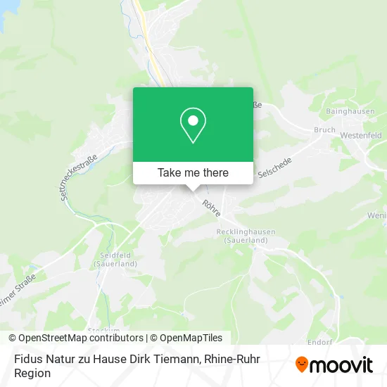 Карта Fidus Natur zu Hause Dirk Tiemann