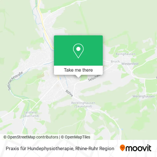 Карта Praxis für Hundephysiotherapie