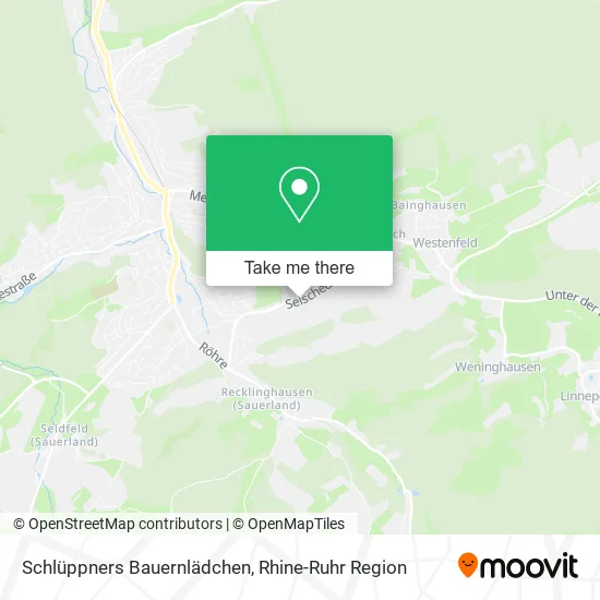 Карта Schlüppners Bauernlädchen