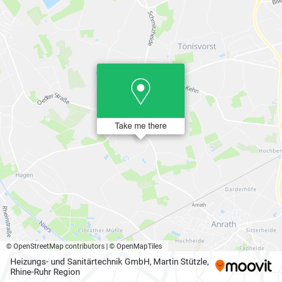 Heizungs- und Sanitärtechnik GmbH, Martin Stützle map