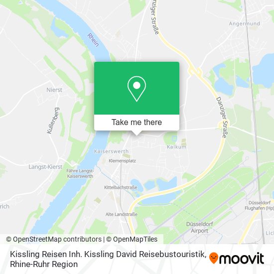 Kissling Reisen Inh. Kissling David Reisebustouristik map