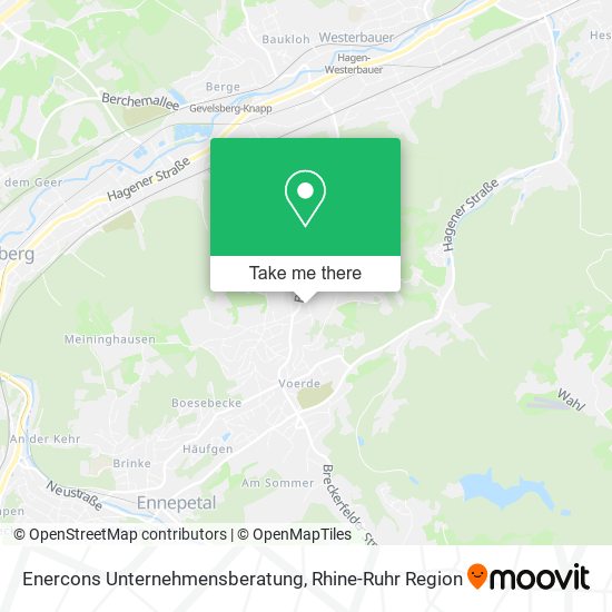 Enercons Unternehmensberatung map