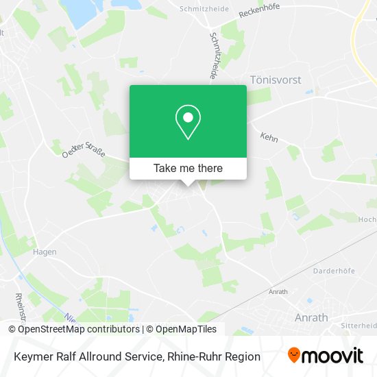 Карта Keymer Ralf Allround Service