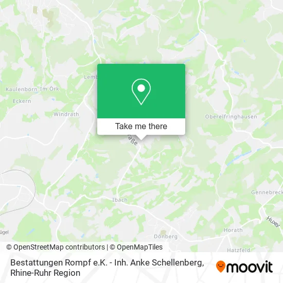 Карта Bestattungen Rompf e.K. - Inh. Anke Schellenberg