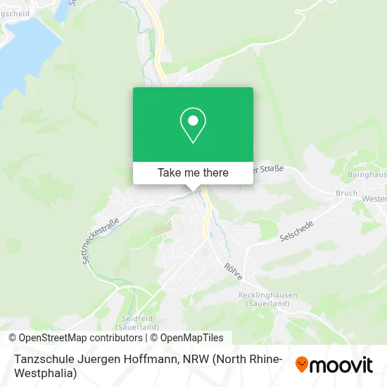 Tanzschule Juergen Hoffmann map