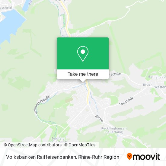 Volksbanken Raiffeisenbanken map