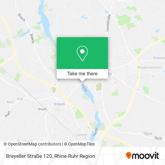 Breyeller Straße 120 map