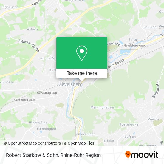 Robert Starkow & Sohn map