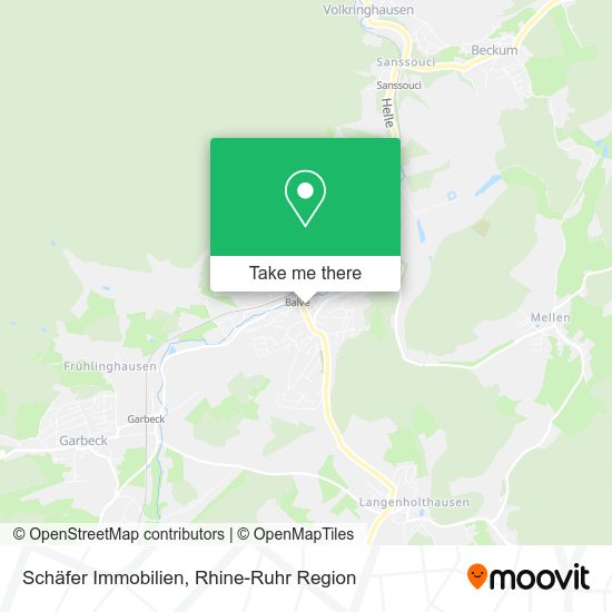 Schäfer Immobilien map