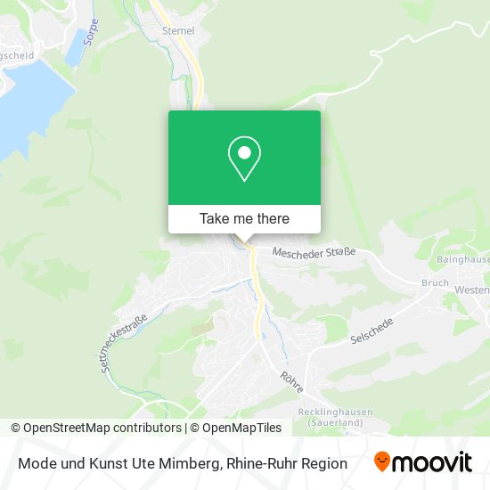 Mode und Kunst Ute Mimberg map