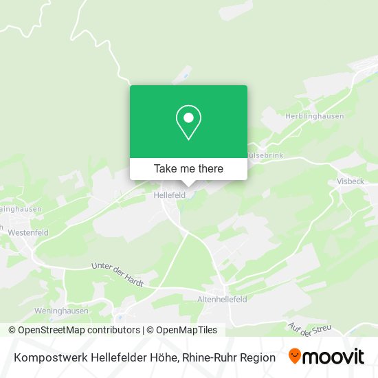 Kompostwerk Hellefelder Höhe map