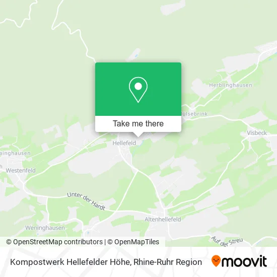 Карта Kompostwerk Hellefelder Höhe