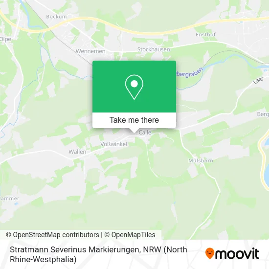 Stratmann Severinus Markierungen map