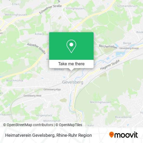 Карта Heimatverein Gevelsberg