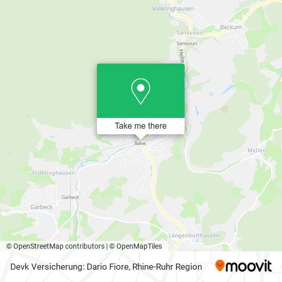 Карта Devk Versicherung: Dario Fiore