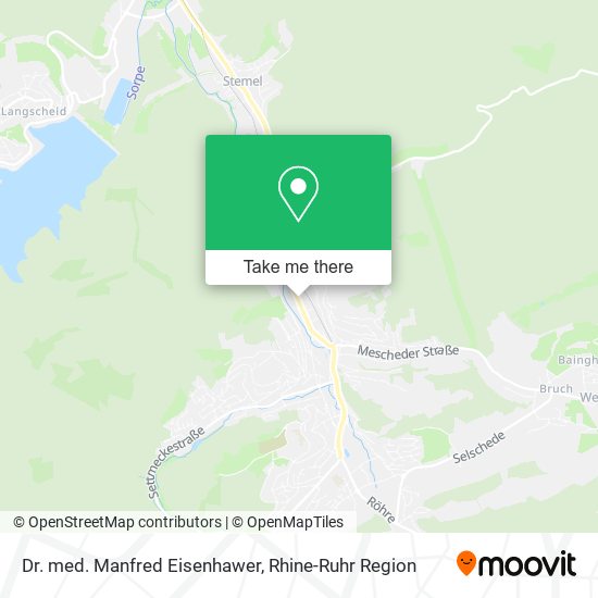 Dr. med. Manfred Eisenhawer map