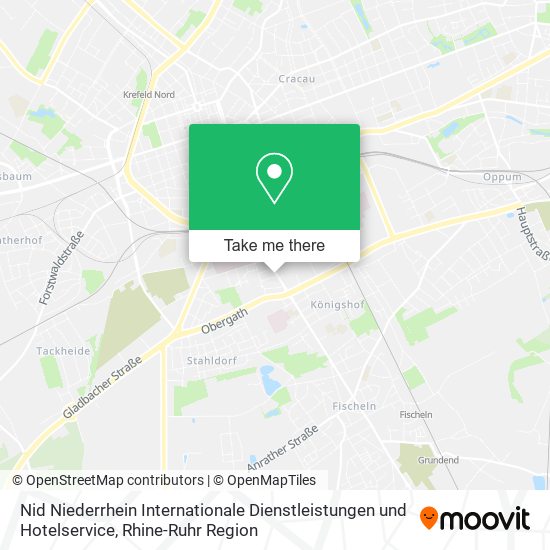 Nid Niederrhein Internationale Dienstleistungen und Hotelservice map