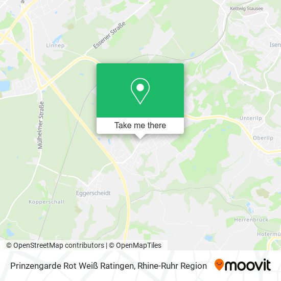 Prinzengarde Rot Weiß Ratingen map