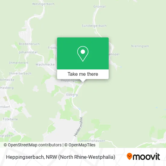 Карта Heppingserbach