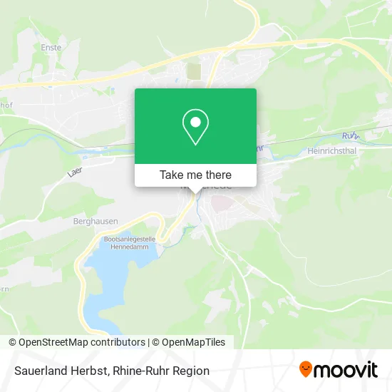 Карта Sauerland Herbst