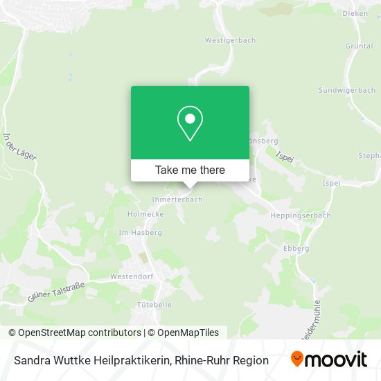 Sandra Wuttke Heilpraktikerin map