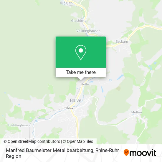 Карта Manfred Baumeister Metallbearbeitung