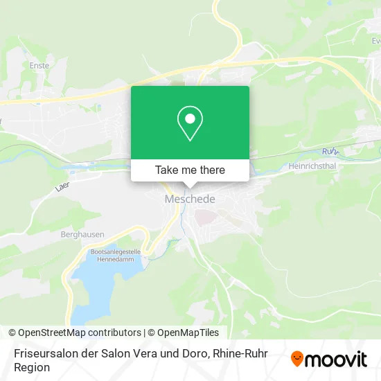 Карта Friseursalon der Salon Vera und Doro