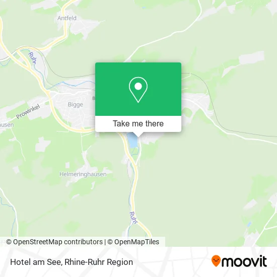 Карта Hotel am See