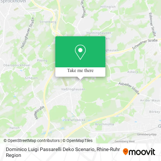 Карта Dominico Luigi Passarelli Deko Scenario
