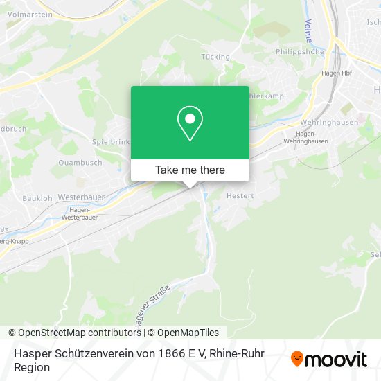 Hasper Schützenverein von 1866 E V map