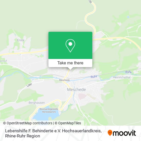 Lebenshilfe F. Behinderte e.V. Hochsauerlandkreis map