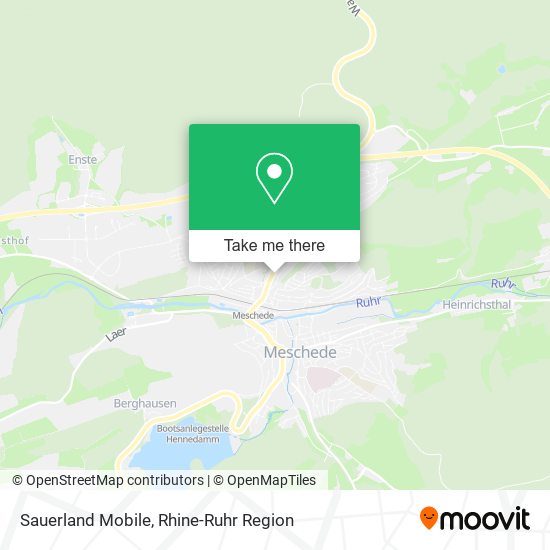 Sauerland Mobile map