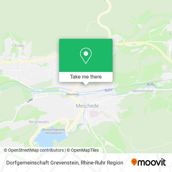 Dorfgemeinschaft Grevenstein map