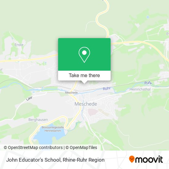 John Educator's School map