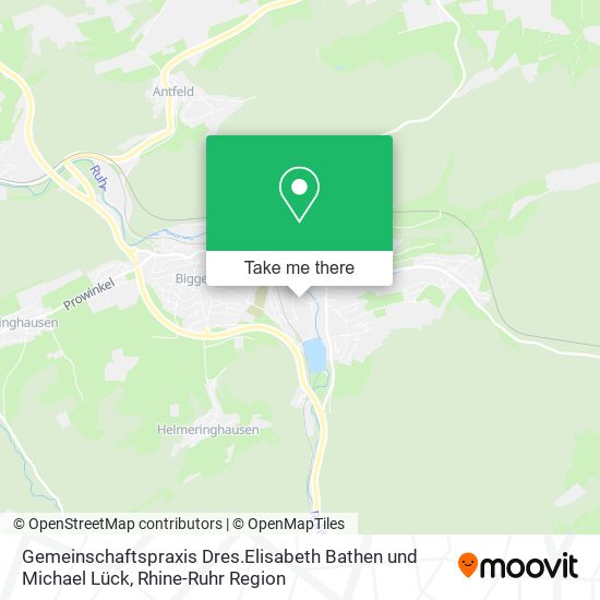 Gemeinschaftspraxis Dres.Elisabeth Bathen und Michael Lück map