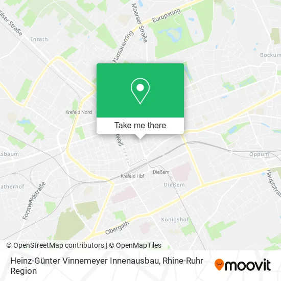 Карта Heinz-Günter Vinnemeyer Innenausbau