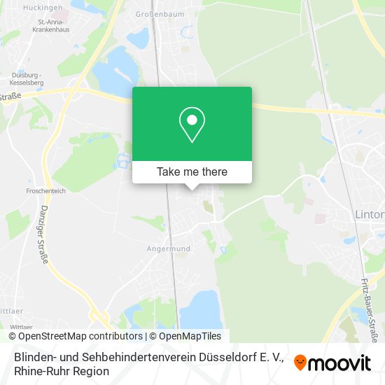 Blinden- und Sehbehindertenverein Düsseldorf E. V. map