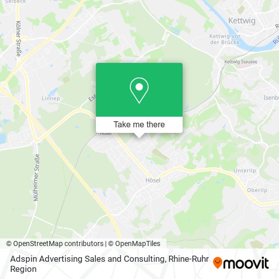 Adspin Advertising Sales and Consulting map