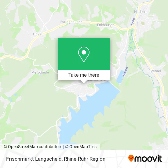 Карта Frischmarkt Langscheid