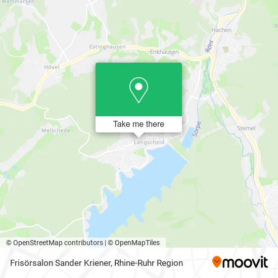 Карта Frisörsalon Sander Kriener