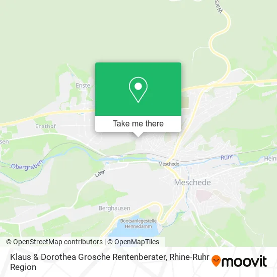 Карта Klaus & Dorothea Grosche Rentenberater