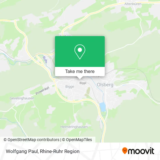 Карта Wolfgang Paul