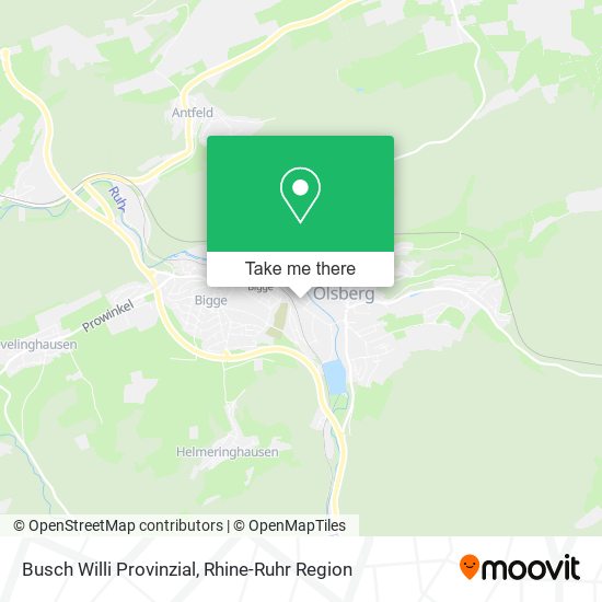 Busch Willi Provinzial map