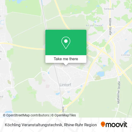 Карта Köchling Veranstaltungstechnik